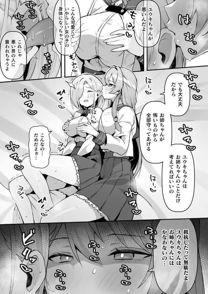 二次元コミックマガジン TS百合堕ち 女の子同士なら何回でもイケるよねVol.1
