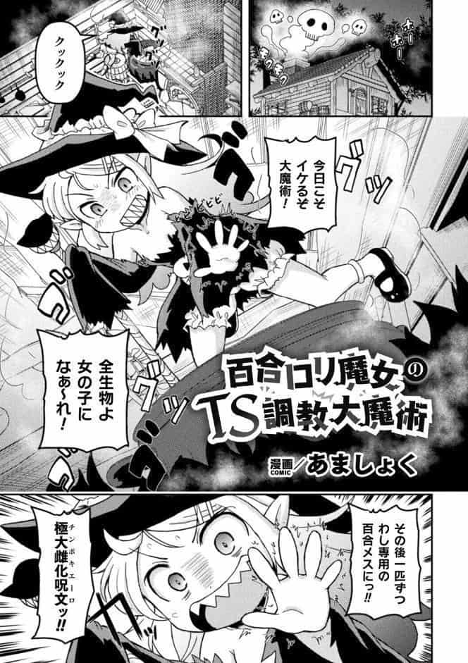 二次元コミックマガジン TS百合堕ち 女の子同士なら何回でもイケるよねVol.1