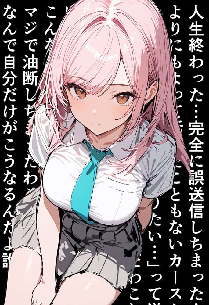 好きなギャルに誤送信したら、実はハメ撮りされるのが好きなドМ変態女だった話