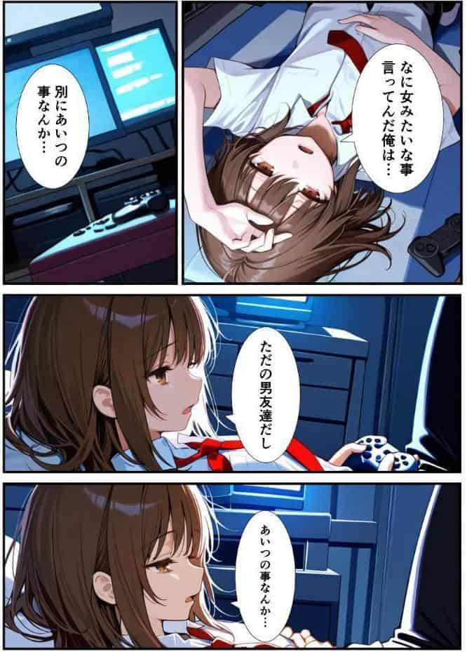 女体化したので大好きだった親友を寝取った話【モザイク版】