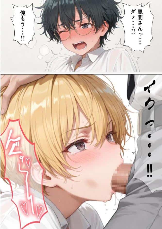 エロ同人大好きな女子校生ギャルがクラスメイトと初濃厚SEX【モザイク版】