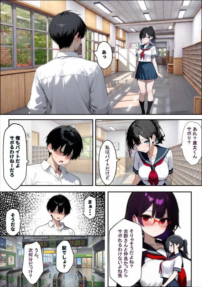 他校で噂のヤリマンちゃんが寝取りに来たので、仕方な〜くマ〇コを貸してもらった件