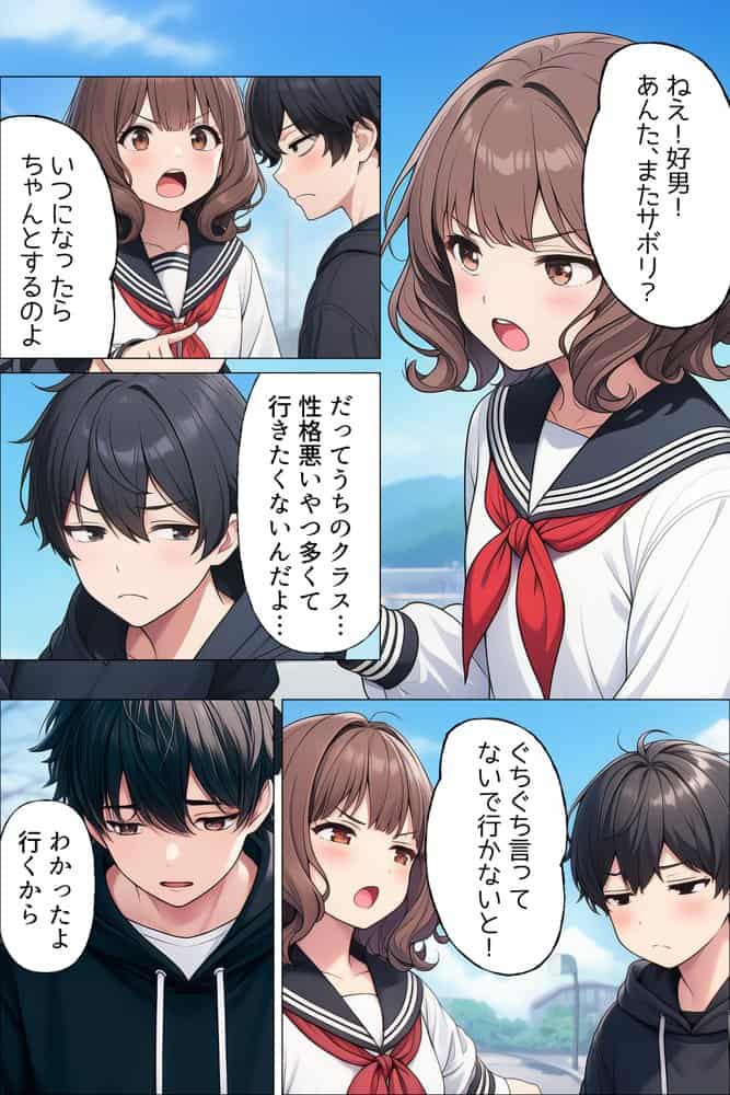 【漫画】僕が神アプリを使って女子全員とやっちゃった話