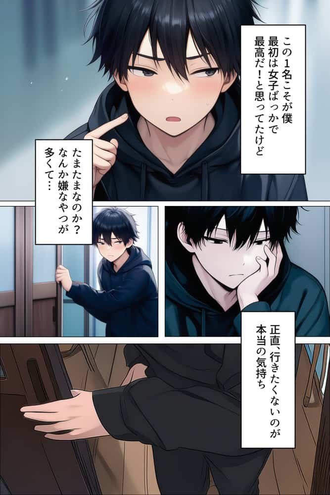 【漫画】僕が神アプリを使って女子全員とやっちゃった話