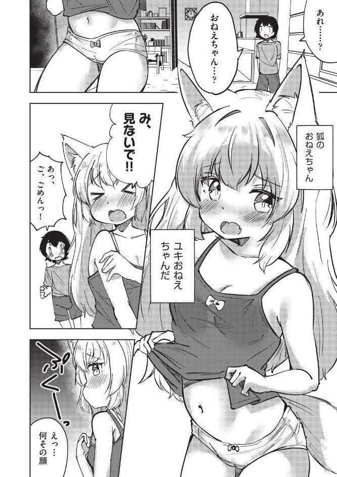狐のおねえちゃんと家族えっち