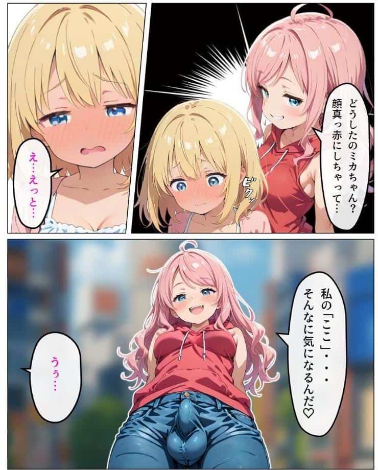 寄生チ〇ポに感染して入院したので種付けしまくる【棒消し＆モザイク版】