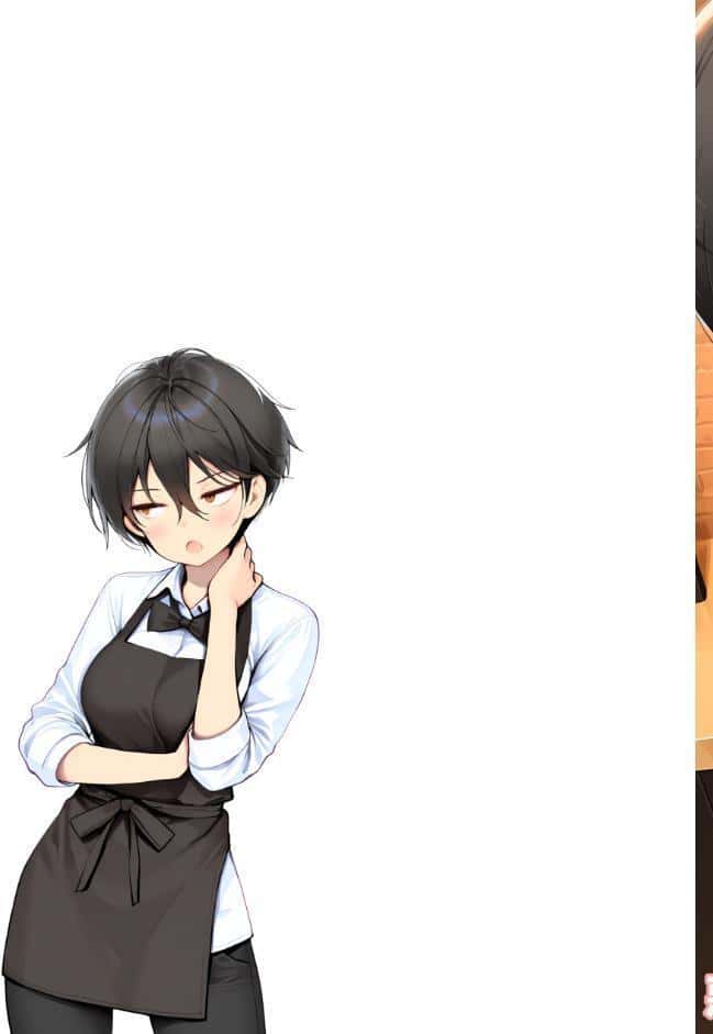 目つきの悪いボーイッシュなTSカフェ店員さんはお願いしたら中出しセックスさせてくれる（チョロい）【棒消し修正版】