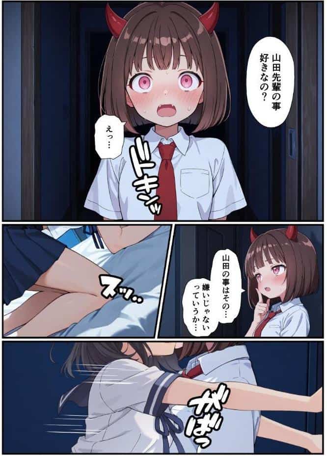 突然淫魔になったおれが妹にメス堕ちさせられる話【モザイク版】