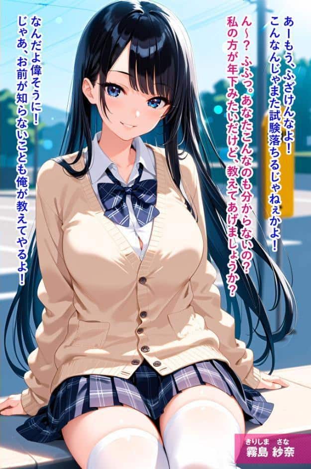 2コマDE即堕ち【制服女子編】 モザイク版