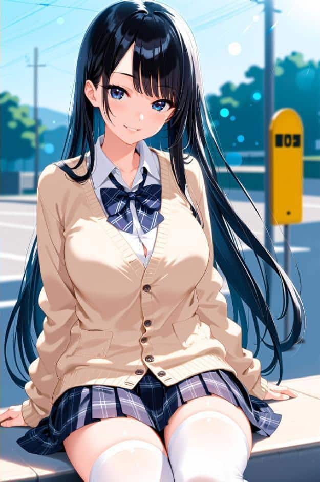 2コマDE即堕ち【制服女子編】 モザイク版