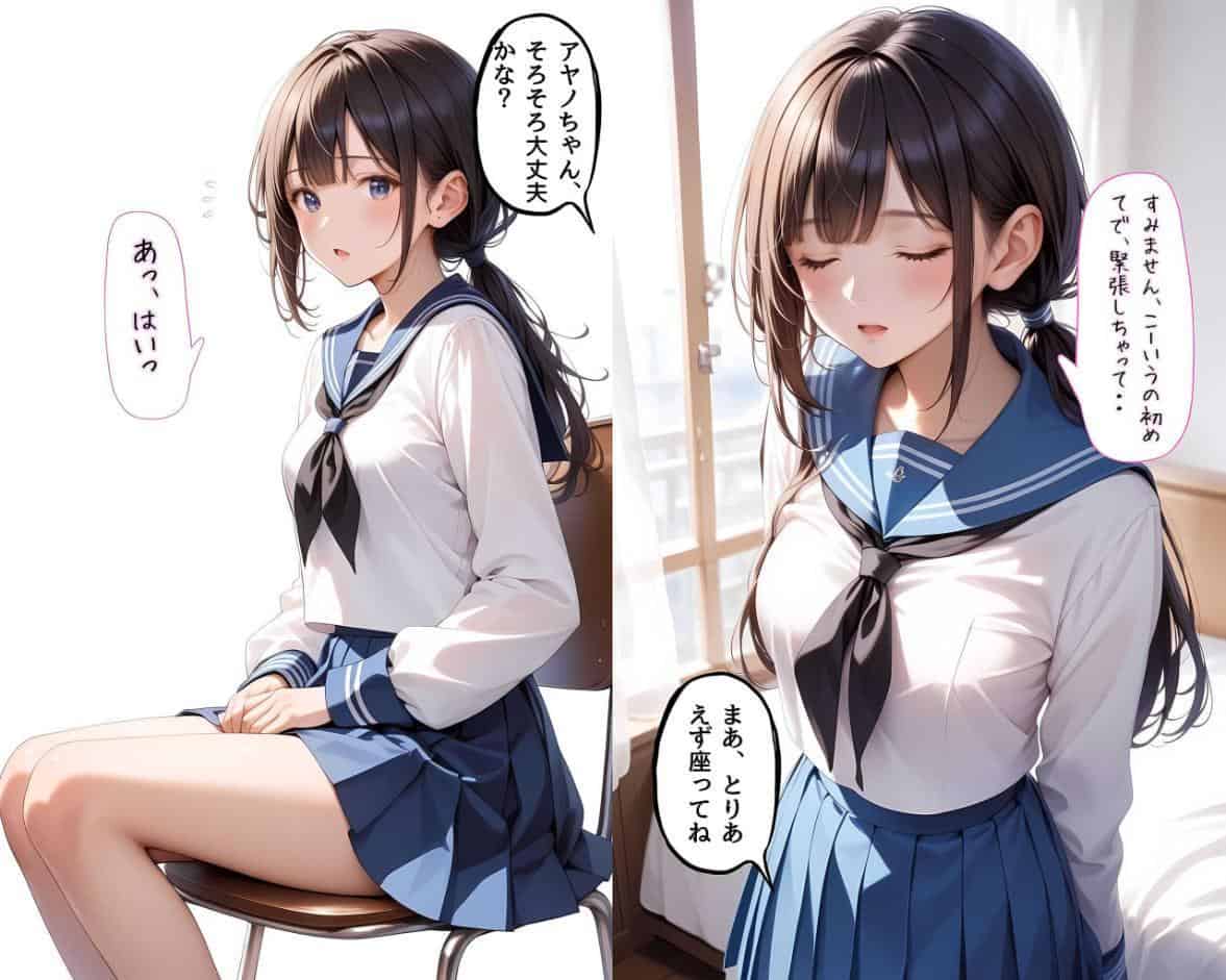 【全5作収録】ぱんちら撮影会のはずが、いつのまにかおじさんち〇ぽに沼る話 セット版 モザイク版