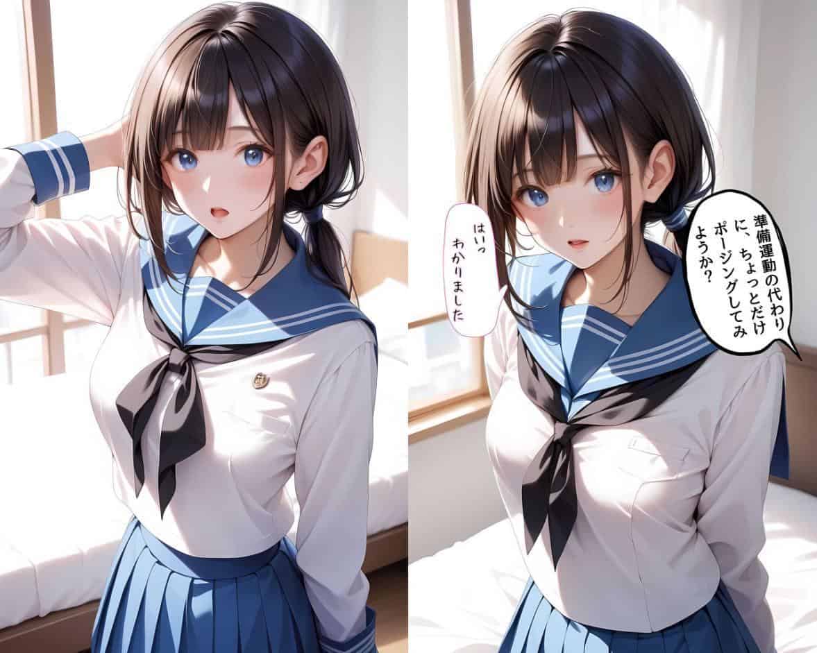 【全5作収録】ぱんちら撮影会のはずが、いつのまにかおじさんち〇ぽに沼る話 セット版 モザイク版