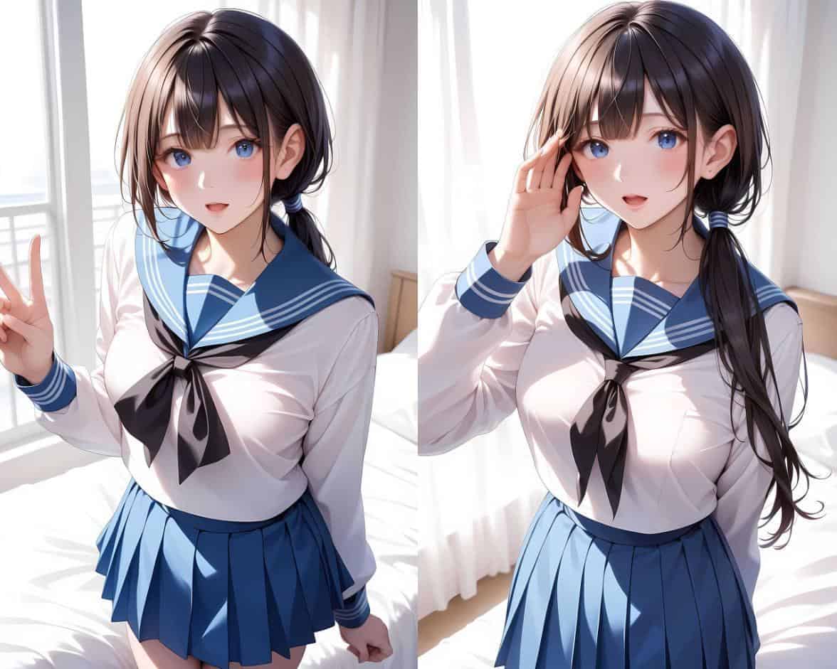 【全5作収録】ぱんちら撮影会のはずが、いつのまにかおじさんち〇ぽに沼る話 セット版 モザイク版