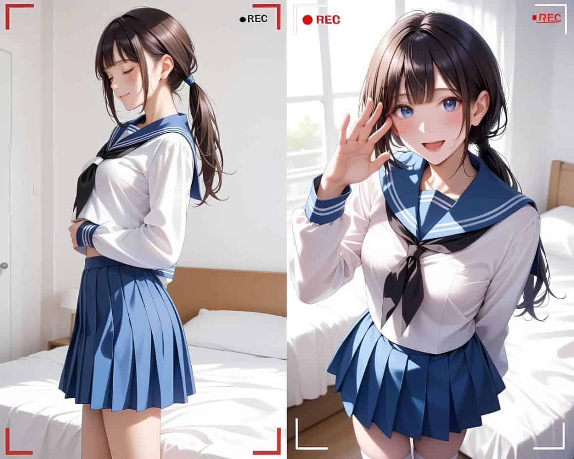 【全5作収録】ぱんちら撮影会のはずが、いつのまにかおじさんち〇ぽに沼る話 セット版 モザイク版