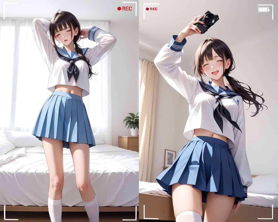 【全5作収録】ぱんちら撮影会のはずが、いつのまにかおじさんち〇ぽに沼る話 セット版 モザイク版