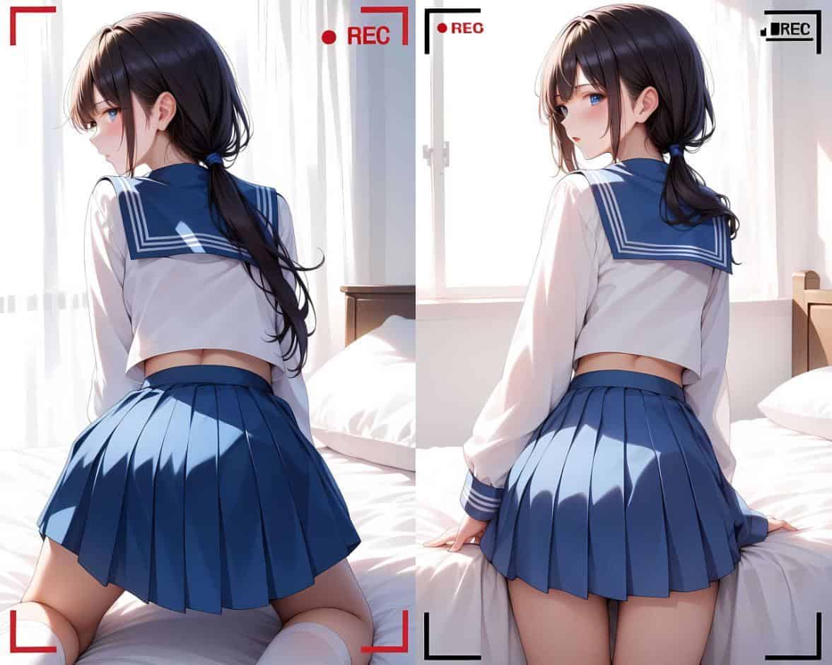 【全5作収録】ぱんちら撮影会のはずが、いつのまにかおじさんち〇ぽに沼る話 セット版 モザイク版