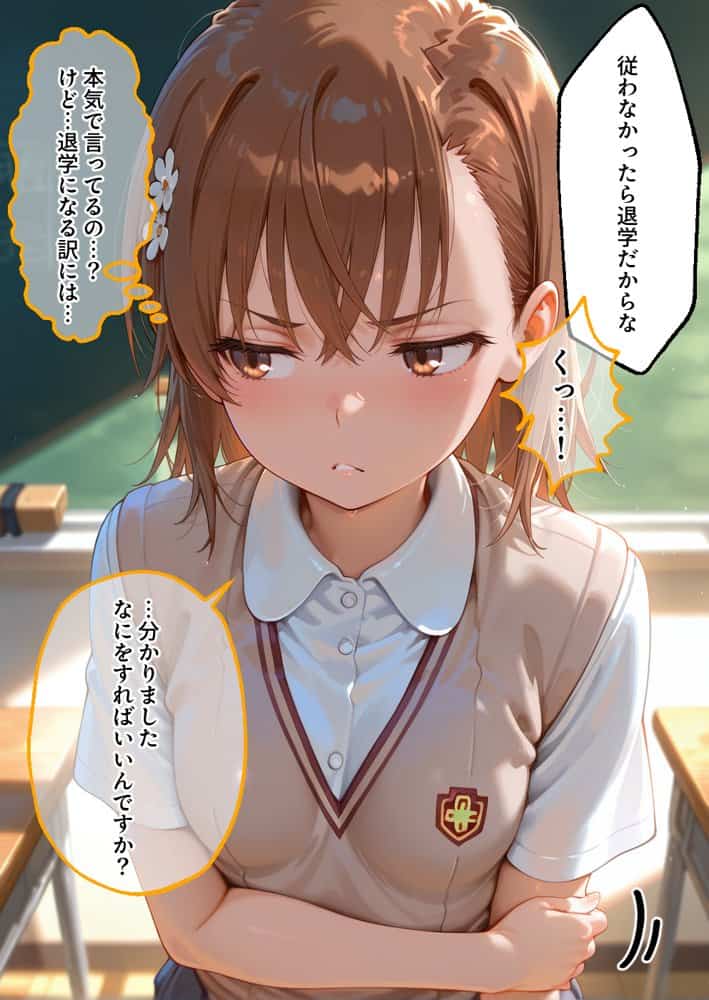 S○Xしないと即退学？ 今日から全員強●性処理部（はーと）中出しでご奉仕ポイント大量GET快楽堕ち凌●学園能力者編