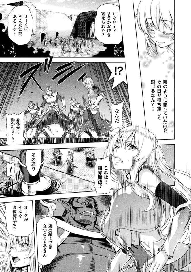 エローナ オークの淫紋に侵された女騎士の末路