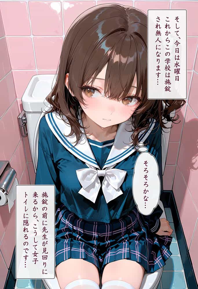 秘密の放課後 誰も居ない教室で自慰行為に耽っていた少女と冴えない教師のお話