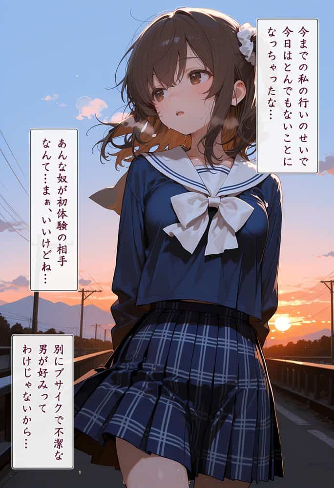 秘密の放課後 誰も居ない教室で自慰行為に耽っていた少女と冴えない教師のお話