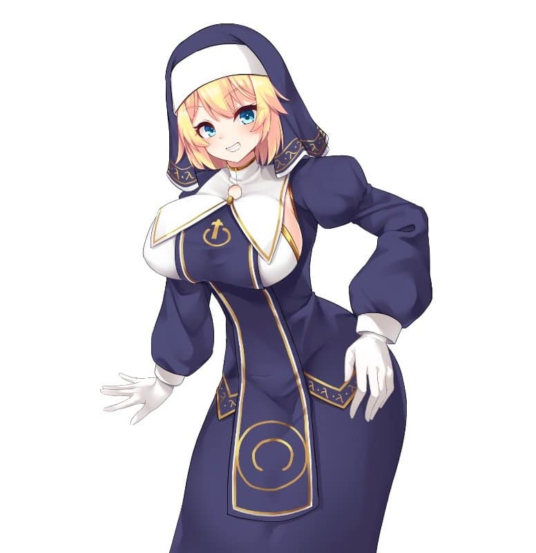 ふたなりに堕ちるシスター 聖女候補は白濁の祝福で快楽に染まる