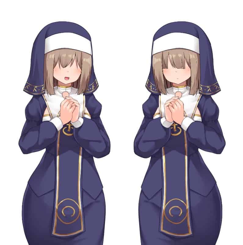 ふたなりに堕ちるシスター 聖女候補は白濁の祝福で快楽に染まる