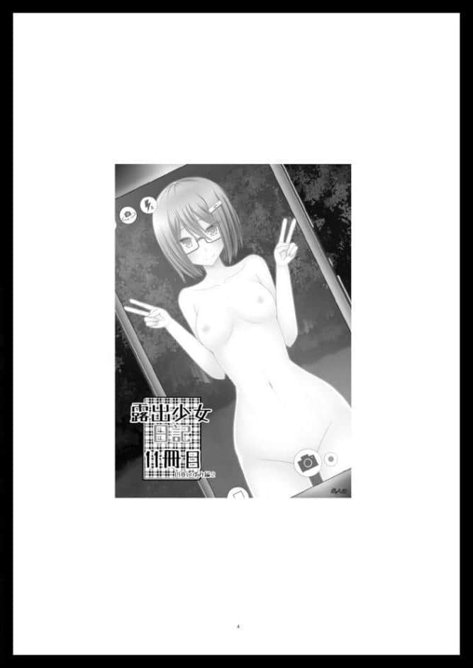 露出少女日記総集編3冊目