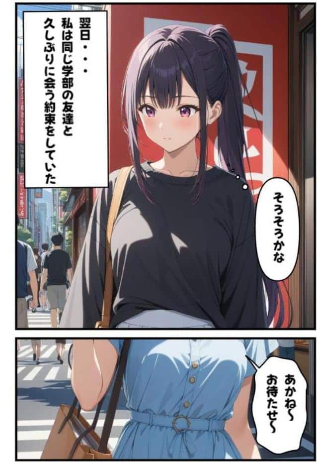 大切な彼氏がいるのに…〜女子大生NTR〜【モザイク版】