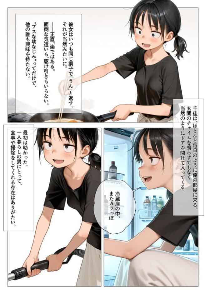 ちいぶす-おっぱい小さくてブスだけどいつでもヤレる幼馴染- モザイク版