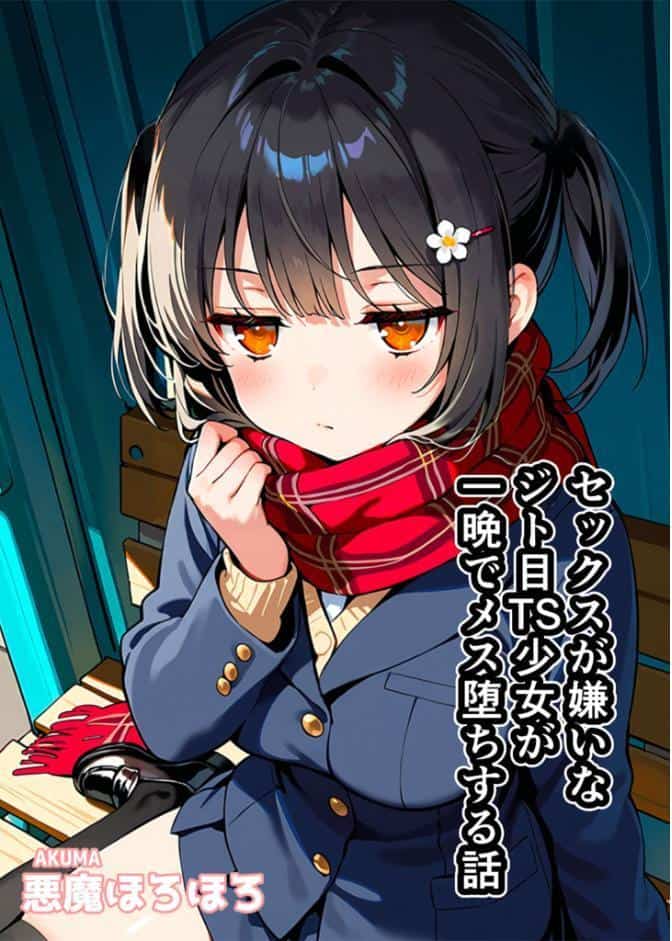 セックスが嫌いなジト目TS家出少女が一晩でメス堕ちする話 モザイク版
