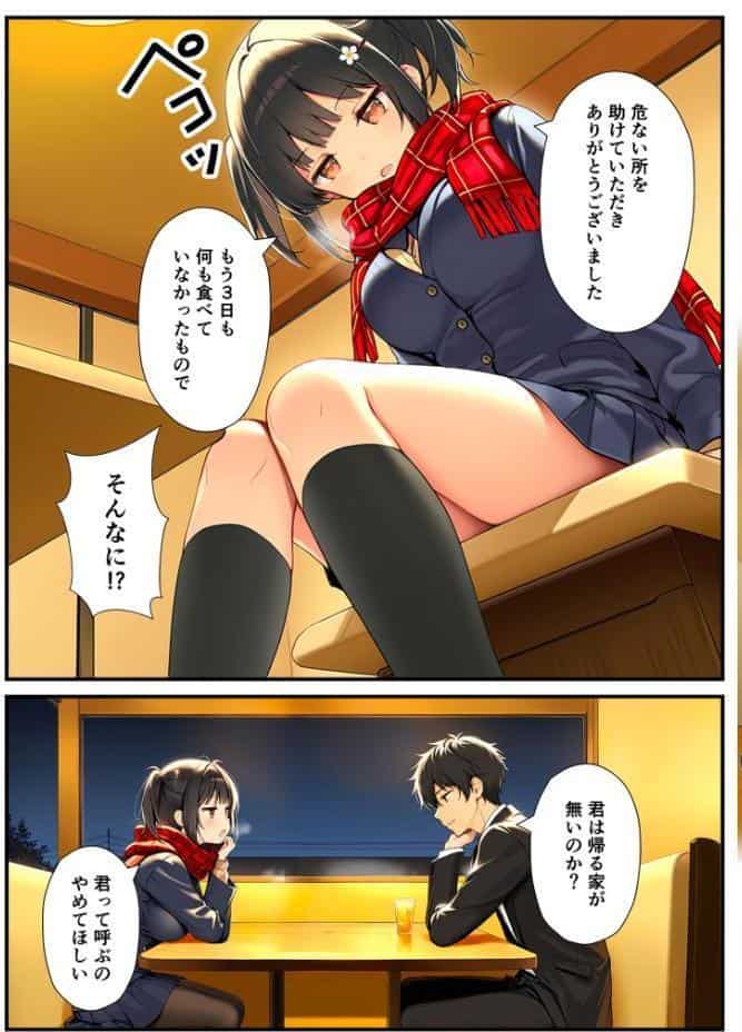 セックスが嫌いなジト目TS家出少女が一晩でメス堕ちする話 モザイク版