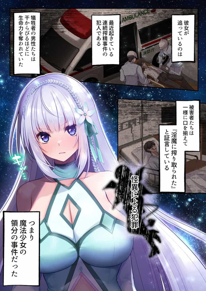 魔法少女セイントリリィ・白光 〜淫夢を見せられ続けた魔法少女が淫魔に堕ちるまで〜
