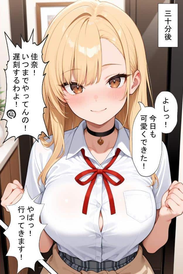 軽そうだけど実は恋愛経験0な巨乳ギャルちゃん〜初えっち編〜【棒消し修正版】