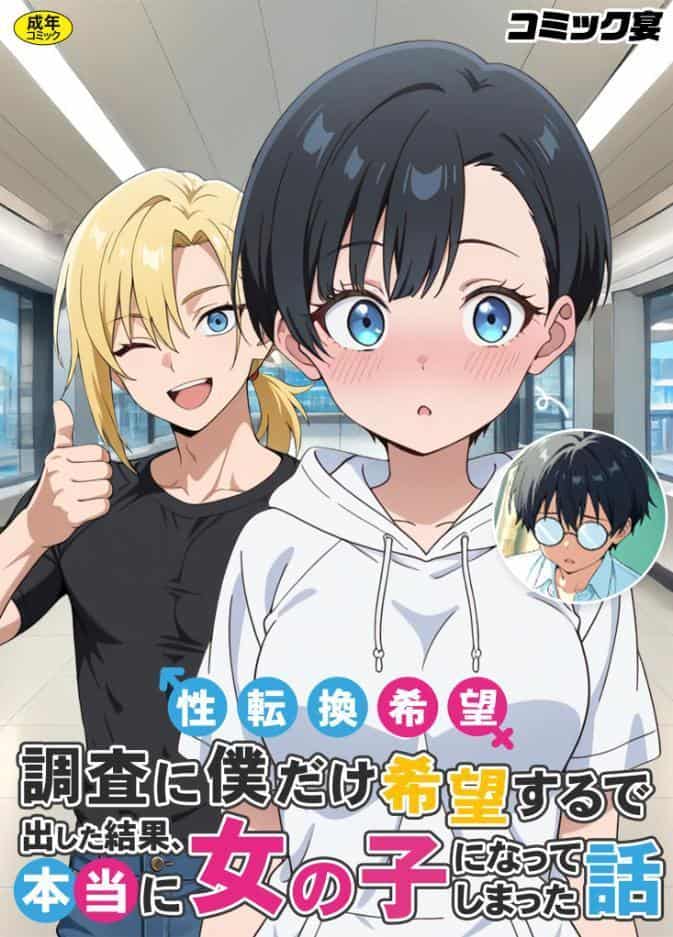 性転換希望調査に僕だけ希望するで出した結果、本当に女の子になってしまった話