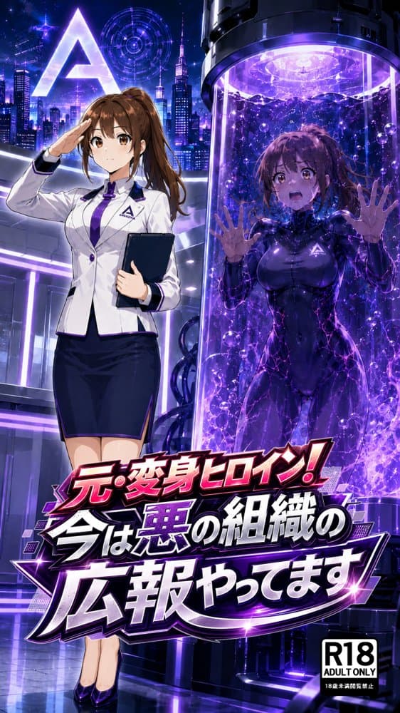 元・変身ヒロイン！今は悪の組織の広報やってます