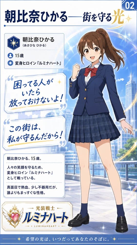 元・変身ヒロイン！今は悪の組織の広報やってます