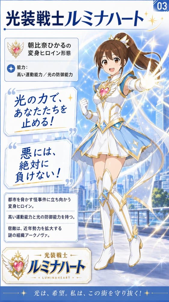 元・変身ヒロイン！今は悪の組織の広報やってます