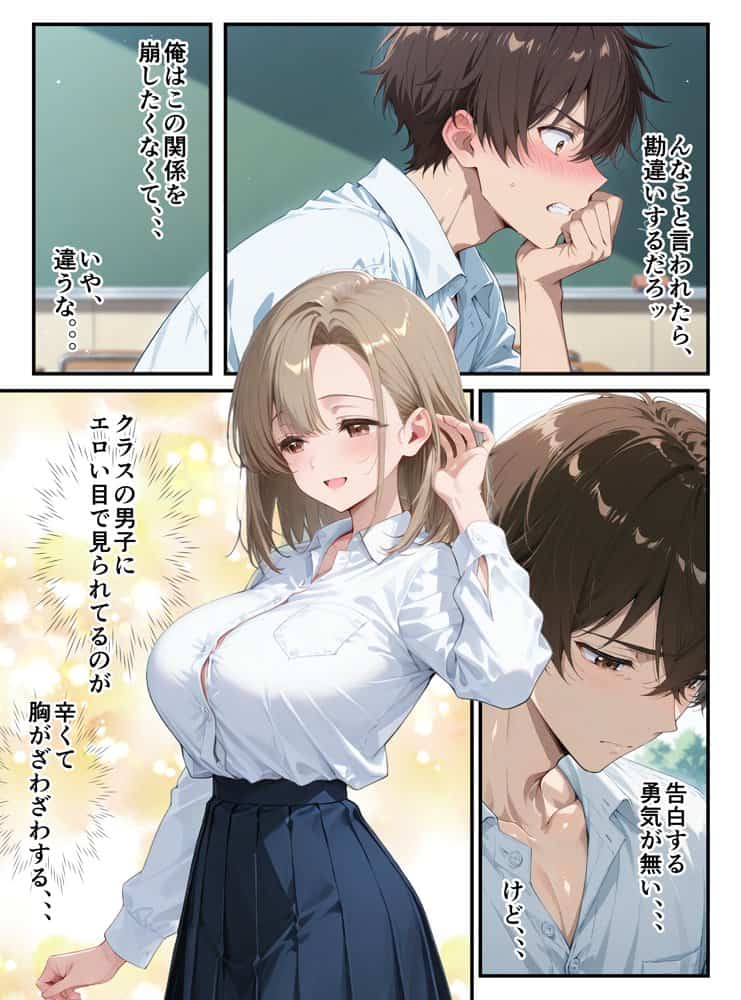 無自覚小悪魔な幼馴染〜毎日誘惑してくる彼女に分からせ・生はめセックス〜初めての快楽堕ち