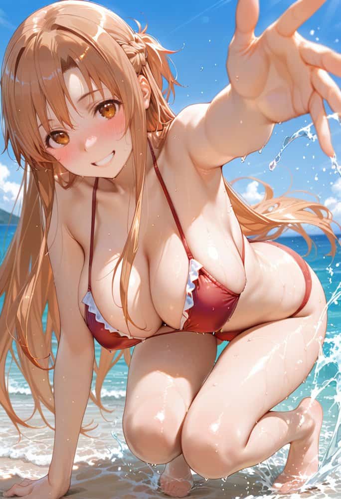 メス堕ちヒロイン  〜 あ●な＆す●は 夏の海編 〜