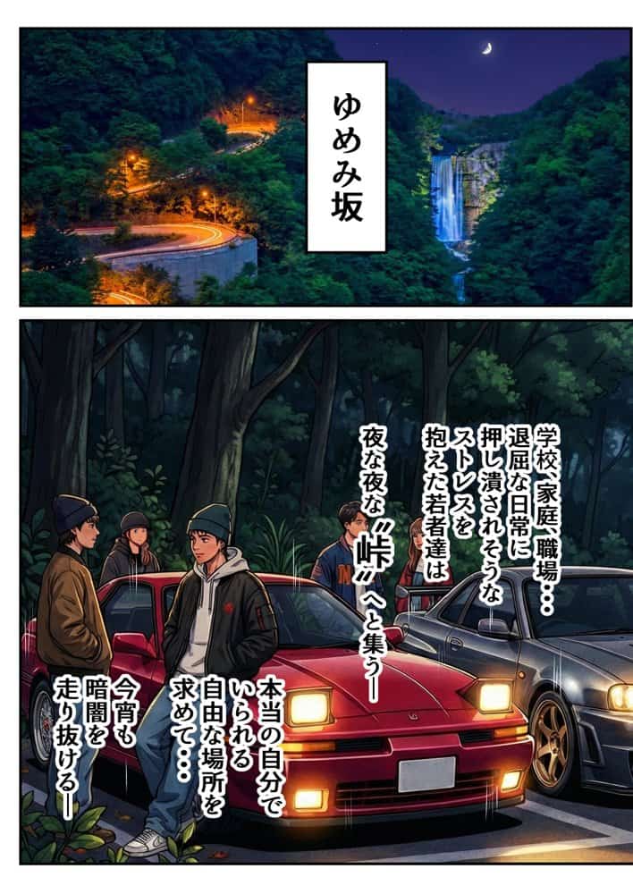 車オタクの俺が走り屋ヤンキー女で童貞卒業するまでの話・前編