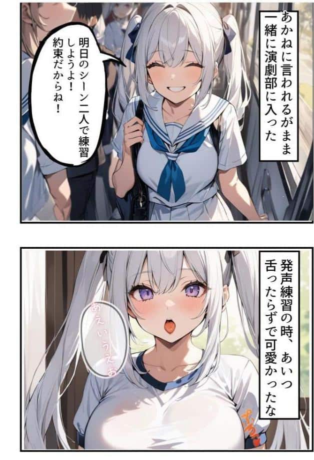 久々に再会した初恋の相手とハプバーに行って、NTR未遂！？いちゃらぶSEXした話【棒消し修正版】
