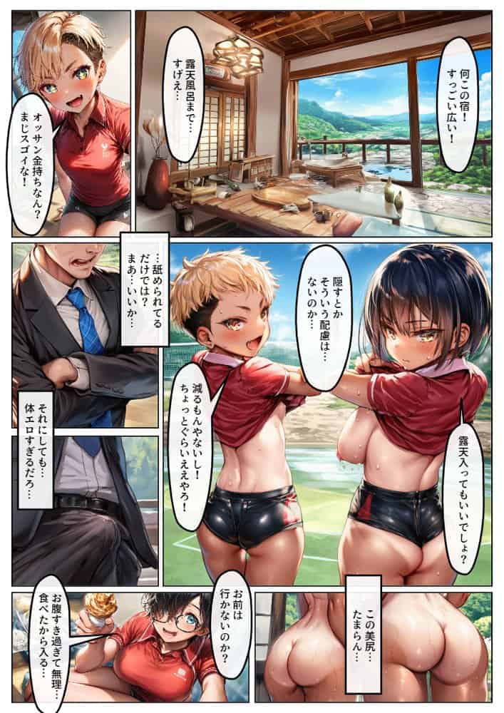 アスリート系ボーイッシュ女子は性欲がヤバい！田舎で迷子になった日焼け美少女たち