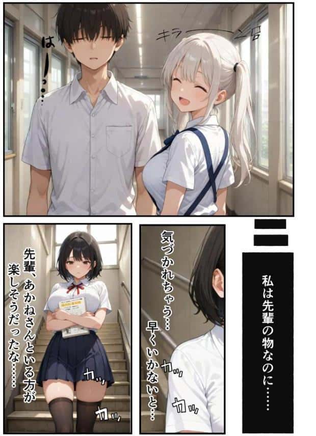 俺の頼みを断れないクーデレ後輩とコスプレH三昧な話【モザイク版】