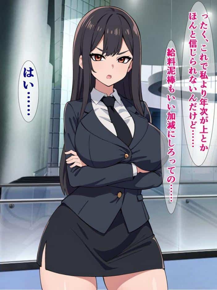 パワハラ爆乳上司に報復種付け！ 〜無能社員の俺が上司をマジイキさせるまで〜【得合本版】 モザイク版