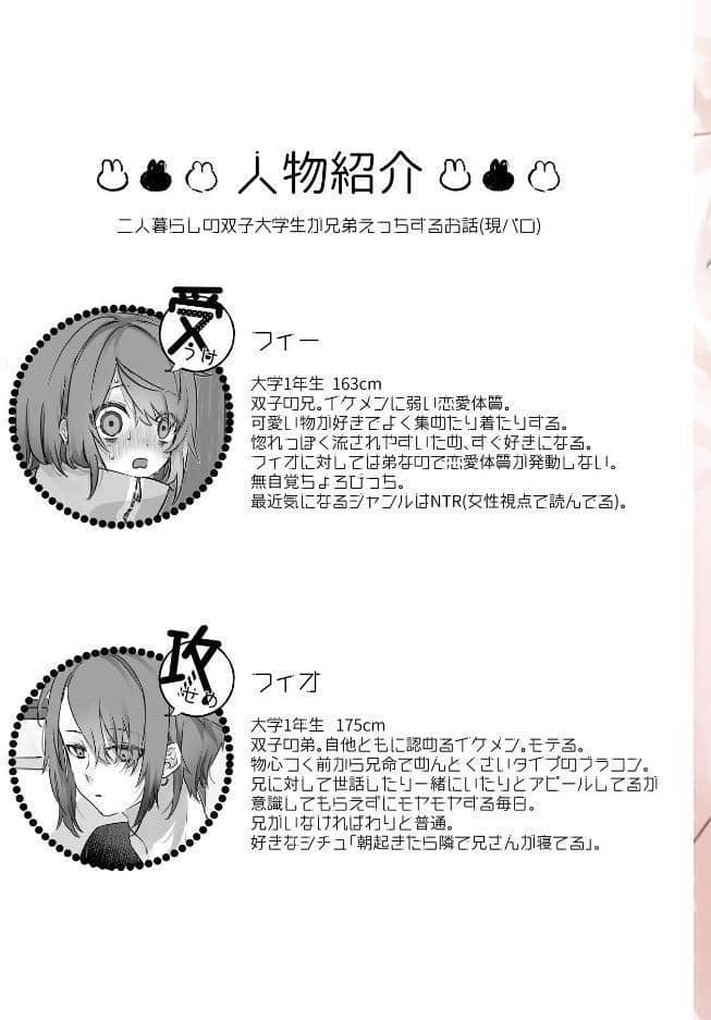 兄弟えっちは常識です！？【R18版】