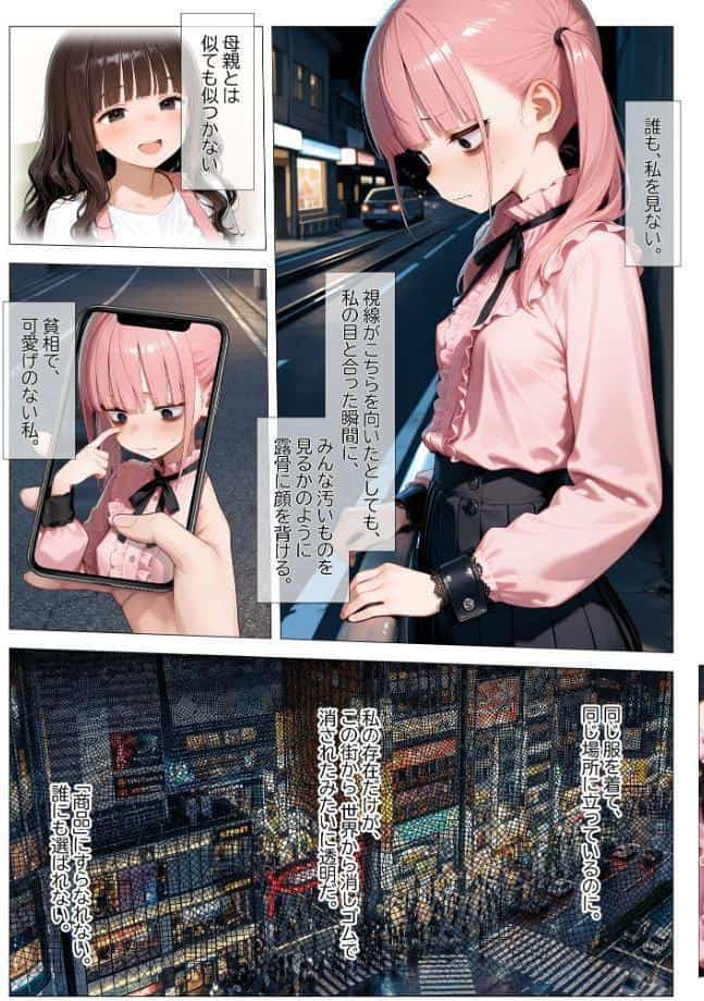 地雷系ブス、おじさんを買う。 モザイク版