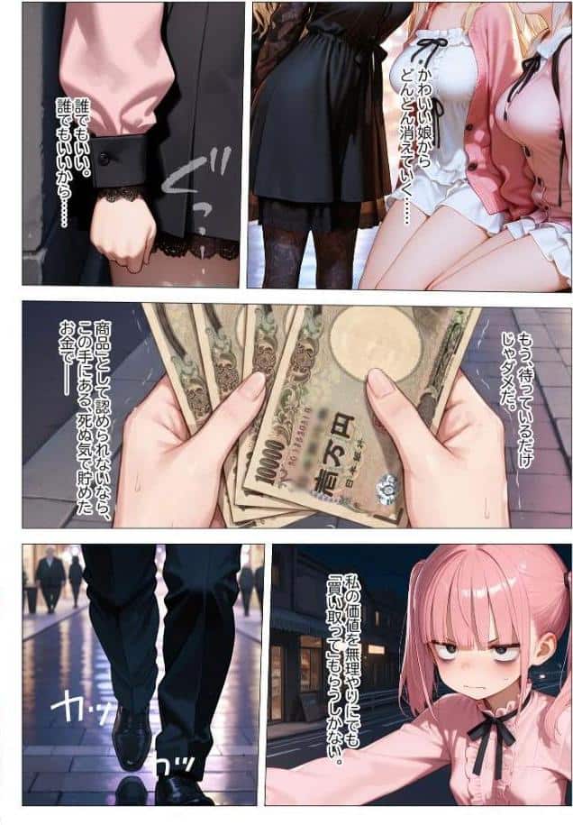 地雷系ブス、おじさんを買う。 モザイク版