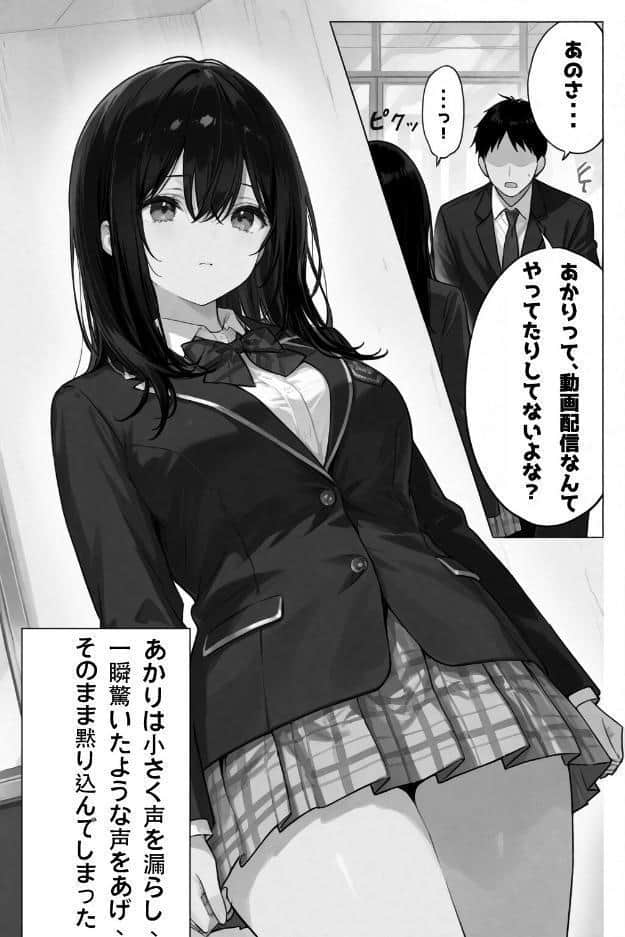 超優等生な俺の幼馴染が有名エロ配信者だった件【棒消し修正版】