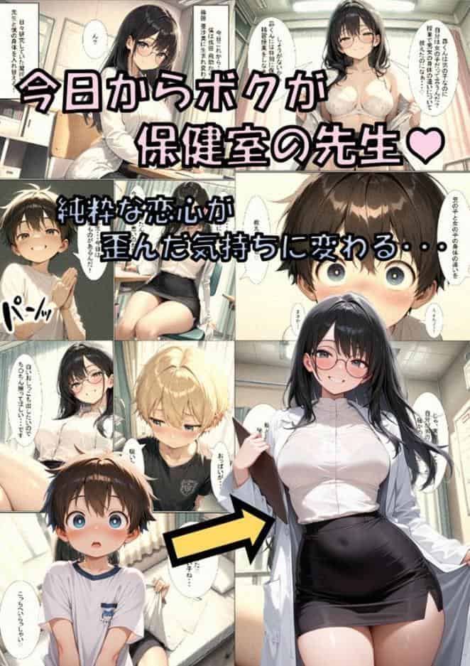 今日からボクが保健室の●●（ハート） 〜純粋な恋心が歪んだ気持ちに変わる…〜 モザイク版