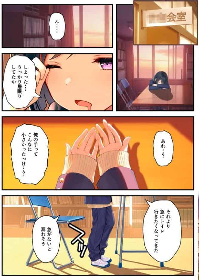 好きな子にフラれて女体化させられた生徒会長がマチアプで出会った同級生にメス堕ちする話 モザイク版